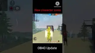 New Character Sonia |Free Fire OB40 update new character Sonia #viral #shorts #OB40 #character sonia