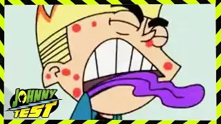 Johnny Test S3 Episode 7: Johnnyitis // Johnny Moustache | Videos for Kids
