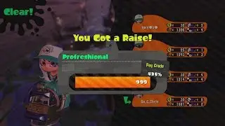 Splatoon 2 - Salmon Run - Reaching Profreshional 999