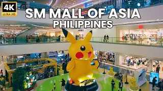 SM Mall of Asia Full Tour 🇵🇭 One of the World's Largest Malls [4K]
