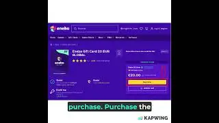 How to buy Eneba Gift Card with PayPal
