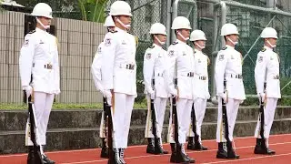 《海軍儀隊八人舞台槍》師大附中