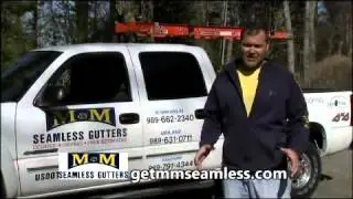 M&M Seamless Gutters - Hassle Free Gutter Systems