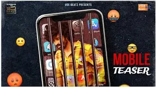 MOBILE Music Video - Teaser 4K I Yugram I Prajwal Krish I Vinayak I NB Writings