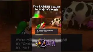 The SADDEST Quest in Majora's Mask #shorts #majorasmask