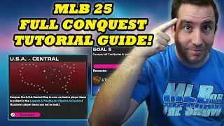 How To DOMINATE MLB The Show Conquest Mode in 2025!