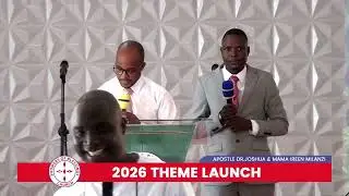 THEME LAUNCH SERVICE BY DR JOSHUAH MILANZI