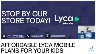 AFFORDABLE KIDS PHONE PLAN 📱 ONLY $99 WITH LYCA MOBILE | T.S.USA COMPUTER