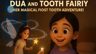 🌟 Dua and the Tooth Fairy &ndash; Her First Lost Tooth | Magical Bedtime Story for Kids 🌟  #viral #love 