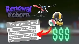 THE BEST MONEY METHOD IN PROJECT RENEWAL REBORN | Pokemon Brick Bronze