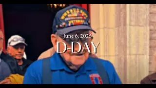 June 6, D-Day, Normandy American Cemetery cerimony 2025
