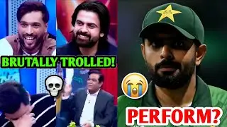 Babar Azam gets BRUTALLY TROLLED by Pakistan Cricketers...😭💀| India Vs Pak Cricket News