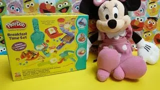 Play-Doh Breakfast Time Set review with Minnie Mouse