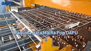 Máquina para Malha Pop DAPU  Produção estável, solda forte e alto rendimento