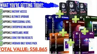 AppOwls24 Full Review + Demo + Upgrades + Bonuses | AppOwls Review
