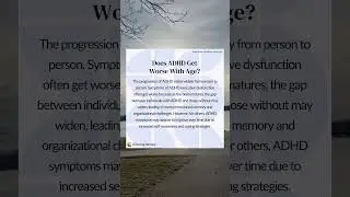 Does ADHD get Worse with Age?