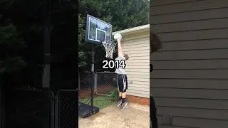 6&rsquo;0&rdquo; Guy DUNK PROGRESS (CRAZY) 🤯 #basketball #dunk #progress #motivation