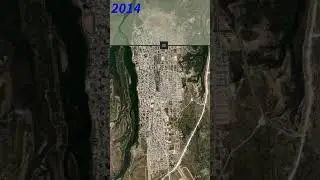 Urban Growth: San Antonio Oeste, Argentina||#shorts ||#timelapse ||#argentina
