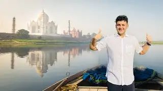 Boat Ride At Taj Mahal - Dussehra Ghat - Agra Vlog 4 | GuruTalks