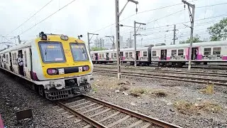 🏁 Fast vs Slow Train Showdown | Real Track Race | Must Watch!