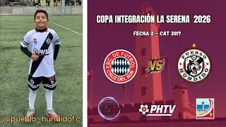 Cruz Del Sur vs Pueblo Hundido FC 》Fecha 2 》Cat. 2017 》Copa Integración La Serena.