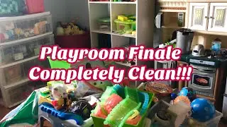 Hoarders ❤️ Extreme Clean Playroom Finale!  DeClutter & Organize Cleaning Motivation!  We did it!!!