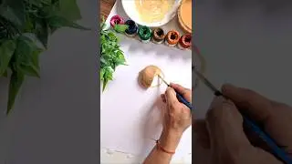 Half Real Half Painted Aalu|🥔😍|#art #aalu #potato #shorts #trending #artbox