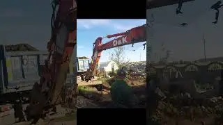 koparka o&k w akcji cz.2 #excavator #shorts