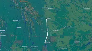Kalispell to Calgary (KHPI-CYYC) - 27/3/2025