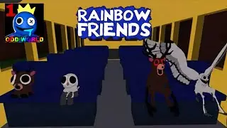 Playing As Baby Deer Owl Vs Deer Owl In Rainbow Friends Chapter 1 Full Gameplay 
