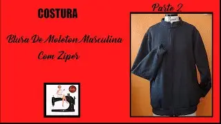 MOLETOM MASCULINO COSTURA (PARTE 2)