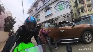 Public Reaction On My Ninja ZX-6R || Only One in Bihar 😘 #trending #blog #dailyvlog #publicreaction