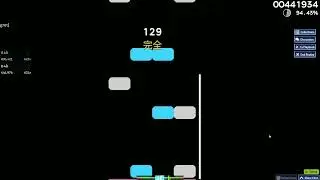 my first 200pp play in osu!mania (5.5* - 94.5% A RANK)