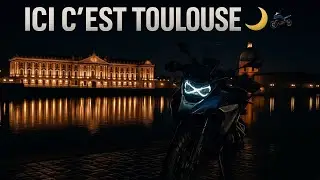 Balade INCROYABLE sur TOULOUSE😻 &agrave; MOTO 🏍️ GS 1300 ADVENTURE