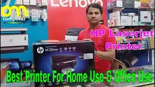 Hp Laserjet 126nw Printer Unboxing | Review | Full Setup | Wifi Setup | Wifi Connect For Laptop
