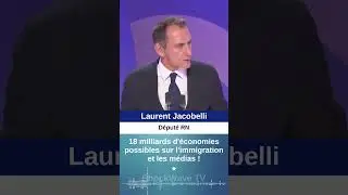 Laurent Jacobelli sur l'audiovisuel et l'immigration