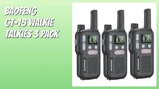 REVIEW (2026): BAOFENG GT-18 Walkie Talkies 3 Pack. Features