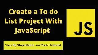 Create A To do List Project With JavaScript CSS and HTML | SadDamniT