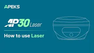 APEKS AP30 Laser/ How to use laser ? #laser #rtk #topograf&iacute;a #gnss