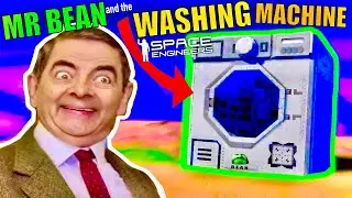 Mr Bean And The Space Engineers Clang Washing Machine