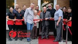 Filane's Restaurant - Grand opening celebrations in Schreiber, Ontario