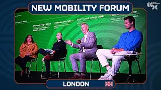 New Mobility Forum, London - discussing micromobility's challenges and opportunities