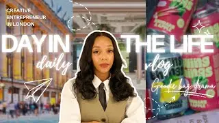 Day In The Life Of A Creative Entrepreneur In London ☕💼 | Chaos, Coffee & Creative Energy ✨