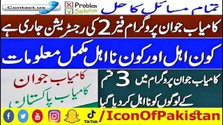 Kamyab Jawan Loan Program Phase 2 Eligible & Ineligible | Kamyab Jawan Feasibility Report |