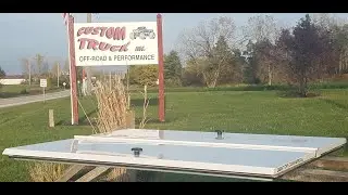 Walk around of used GemTop commercial style bed cover. 2014 to current model Colorado 6 foot bed