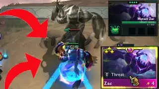MECHA: ZAC met his brother Mutant ZAC | TFT Set 8