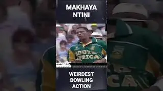 this south african bowler was weird #cricket #ipl