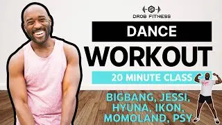 20 MIN DANCE WORKOUT: K-POP | 300 Calories Burned: All Levels | DANCE FITNESS w/ DEVIN