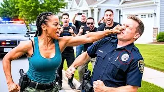 Cops Attack Black Woman During Traffic Stop, SURPRISED When She Hits Back