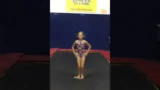 Freezes in Safe Landing Position- Trampoline/Vault